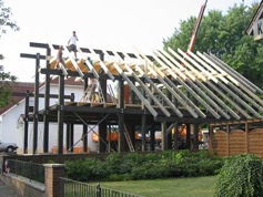 Zimmerei Fiedler - Dachkonstruktion